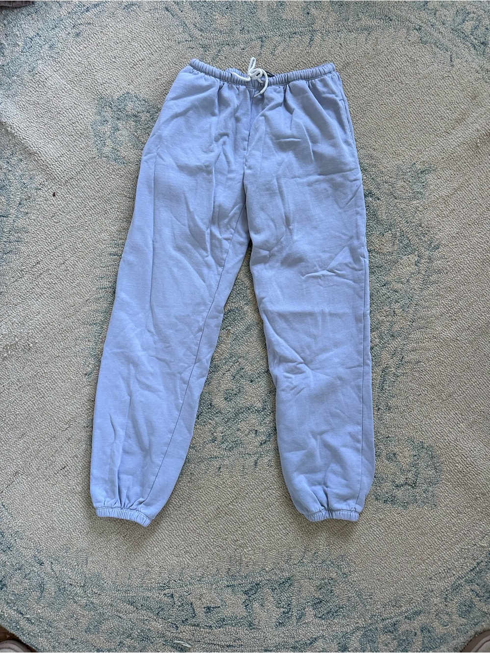 Brandy Melville Periwinkle Cuffed Sweatpants